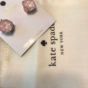 kate spade Jewelry - Kate Spade Blush Gum Drop Earrings kate spade Jewelry - Kate Spade Blush Gum Drop Earrings